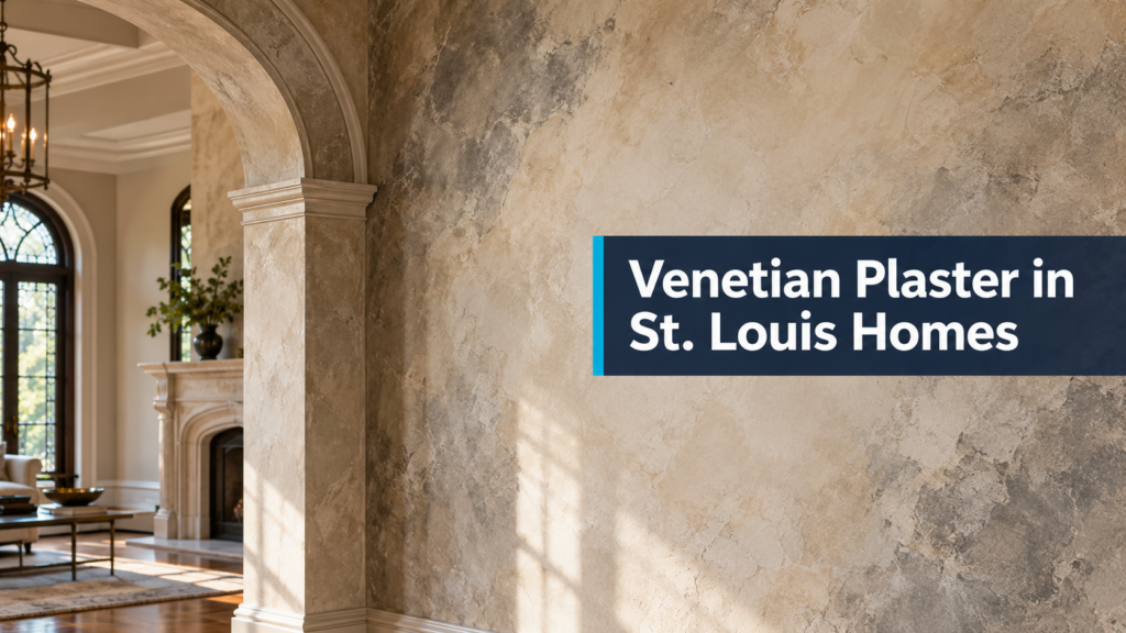 Venetian Plaster in St. Louis Homes